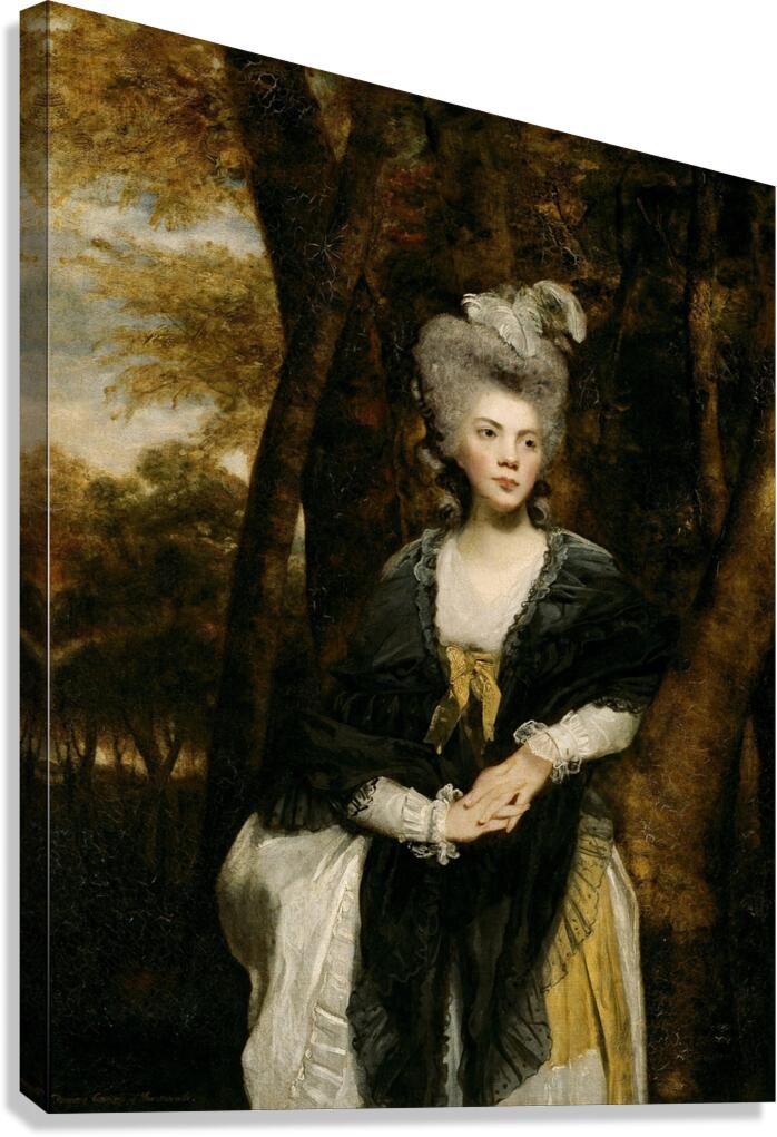 Lady Frances Finch by Sir Joshua Reynolds [1723–1792] Canvas Print