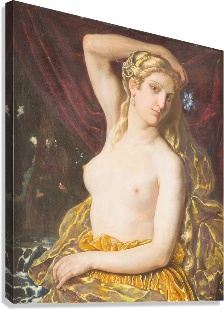 Venus by Alexander Karl Friedrich Von Otterstedt [1848–1909] Canvas Print