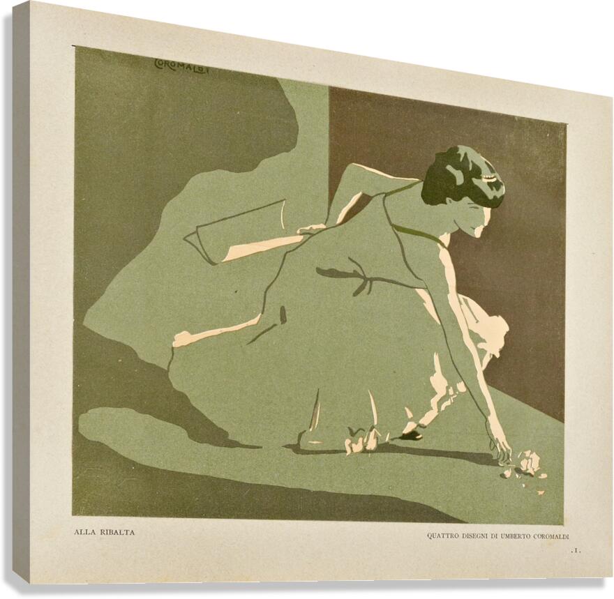 Novissima Pl.68 [1901–1905] by Edoardo de Fonseca [Editor] [1867–1936] Canvas Print