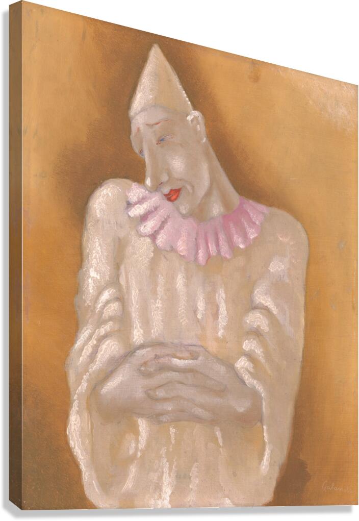 Clown [1934] by Mikuláš Galanda [1895–1938] Canvas Print
