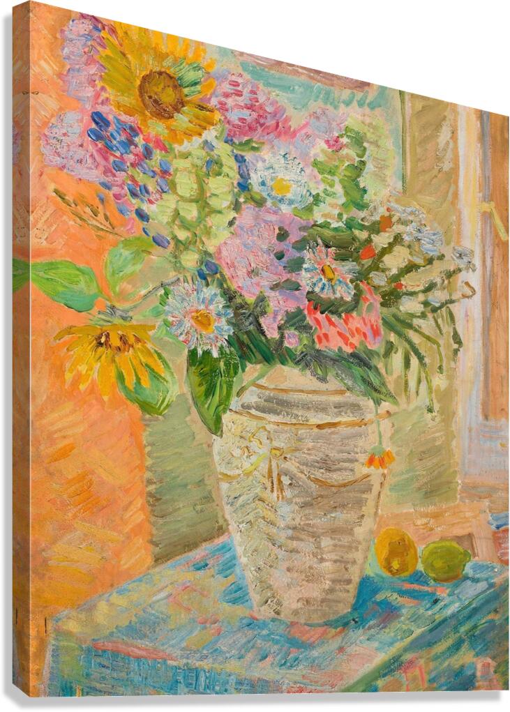 Lasting queue by Zygmunt Waliszewski [1897–1936] Canvas Print