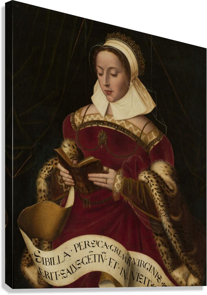 Persian Sybil by Ambrosius Benson [1519–1550] Canvas Print