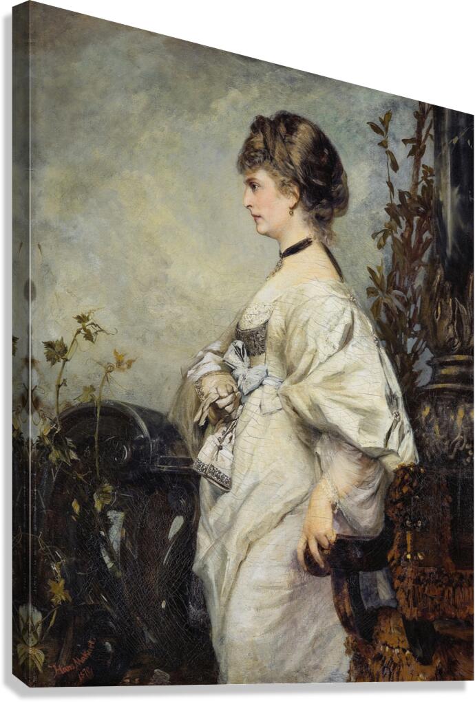 Magdalena Plach [1870] by Hans Makart [1840–1884] Canvas Print