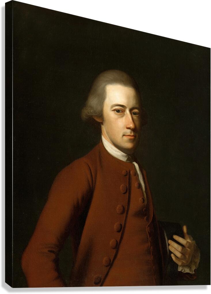 Samuel Verplanck [1771] by John Singleton Copley [1738–1815] Canvas Print