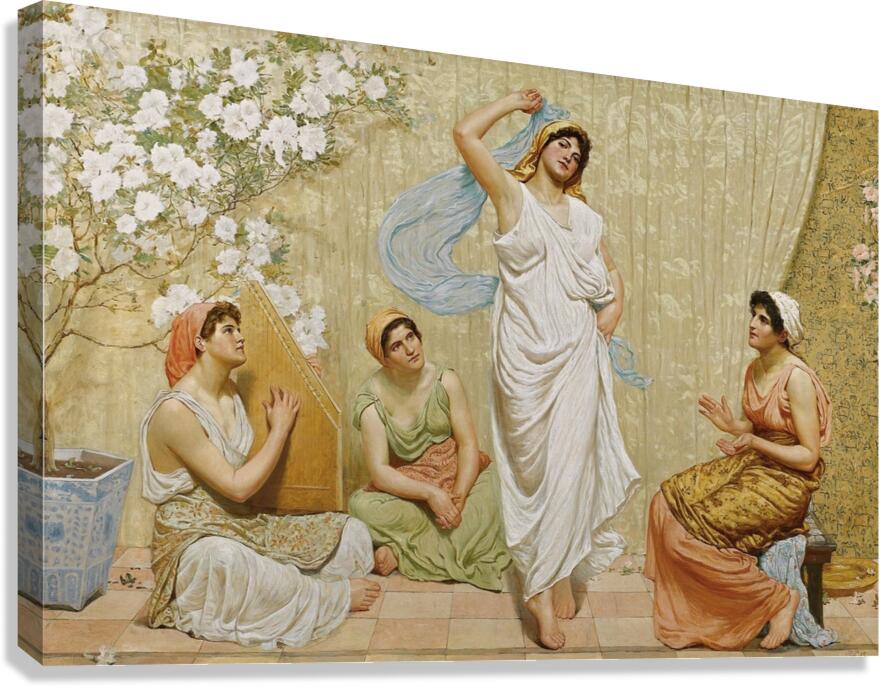 The Dance of Salome [1885] by Robert Fowler [1850–1926] Canvas Print