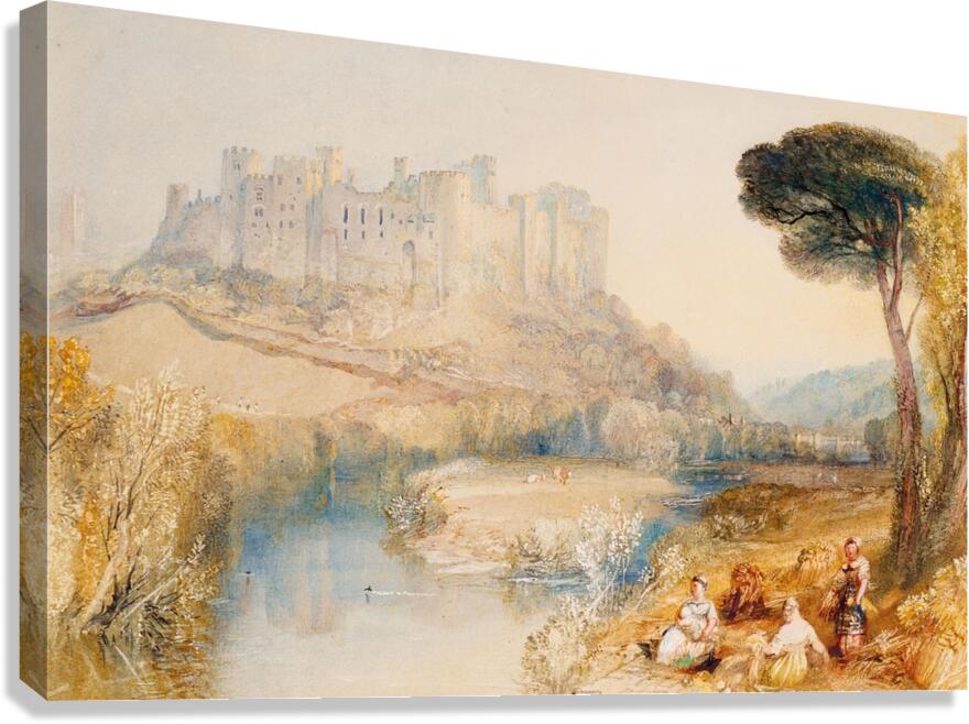 Ludlow Castle. Shropshire by Joseph Mallord William Turner [1775–1851] Canvas Print