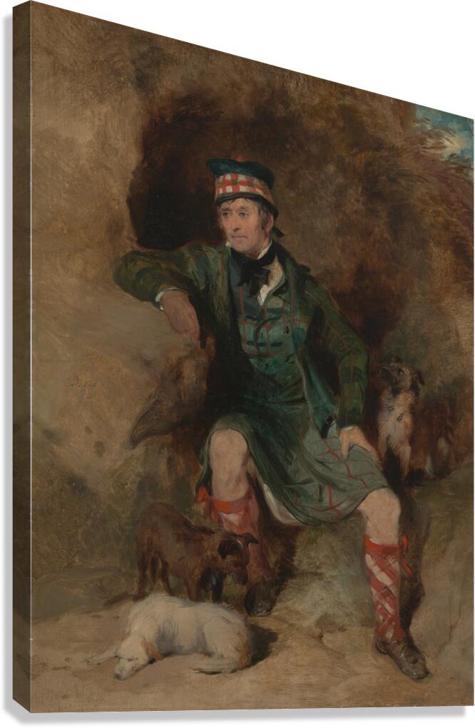 Donald McIntyre by Sir Edwin Henry Landseer [1802–1873] Canvas Print