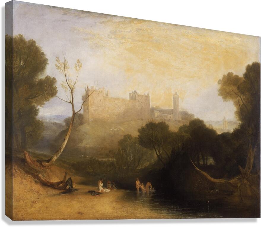 Linlithgow Palace by Joseph Mallord William Turner [1775–1851] Canvas Print
