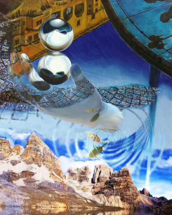 TWO MOONS Print