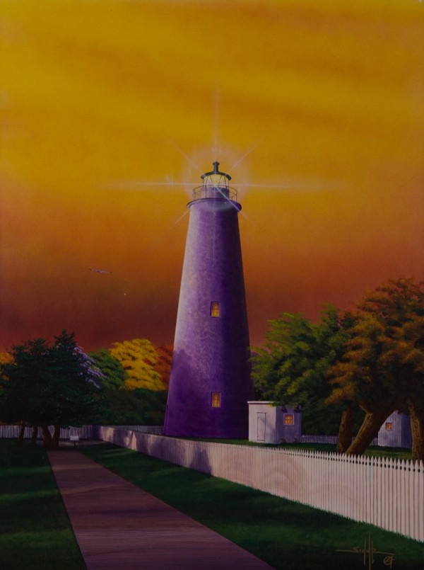 Ocracoke Lighthouse Print