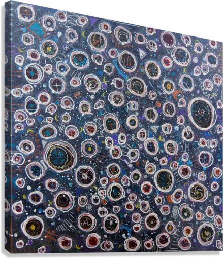 Hubble's Deep Field  Impression sur toile