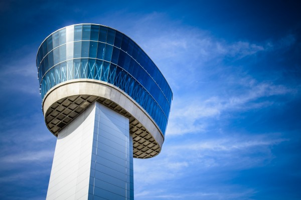 Airport Traffic Control Tower by Luis Bonetti