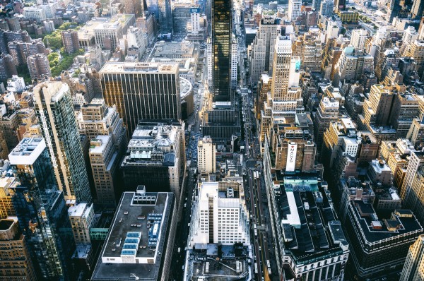New York city Skyline View  by Luis Bonetti