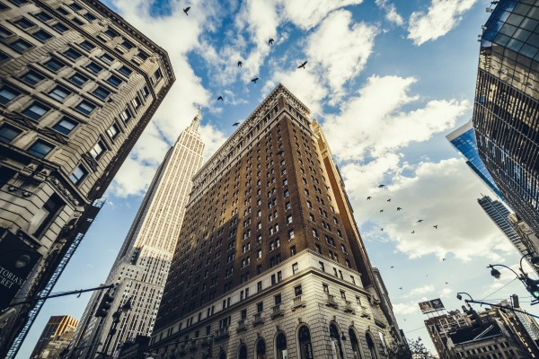 New York Sky by Luis Bonetti