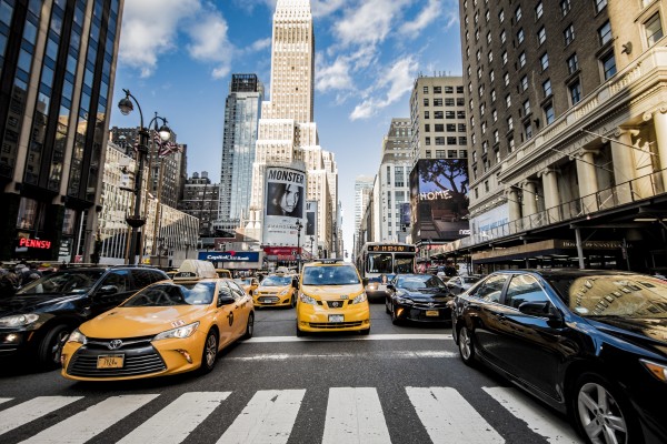 New York City Taxi Mayhem  by Luis Bonetti