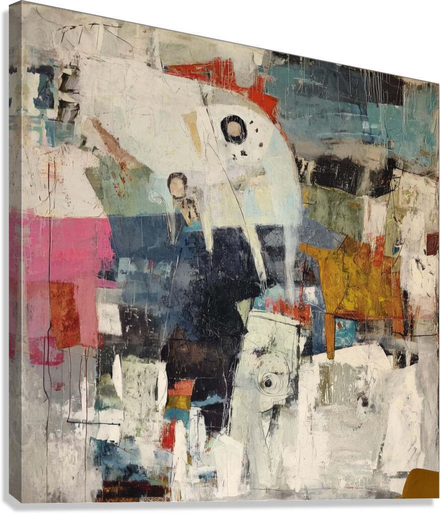 Boy and Angel Canvas Print