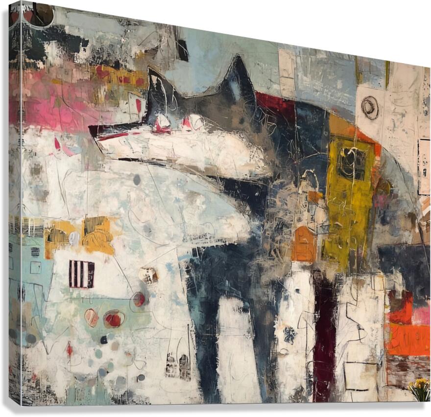 The Big Bad Wolf Canvas Print