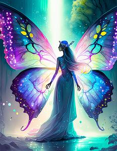 Butterfly Lady Lights