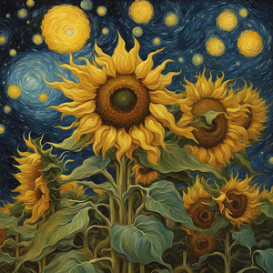 Starry Sunflower