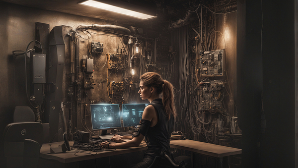 Cyber Lab Print