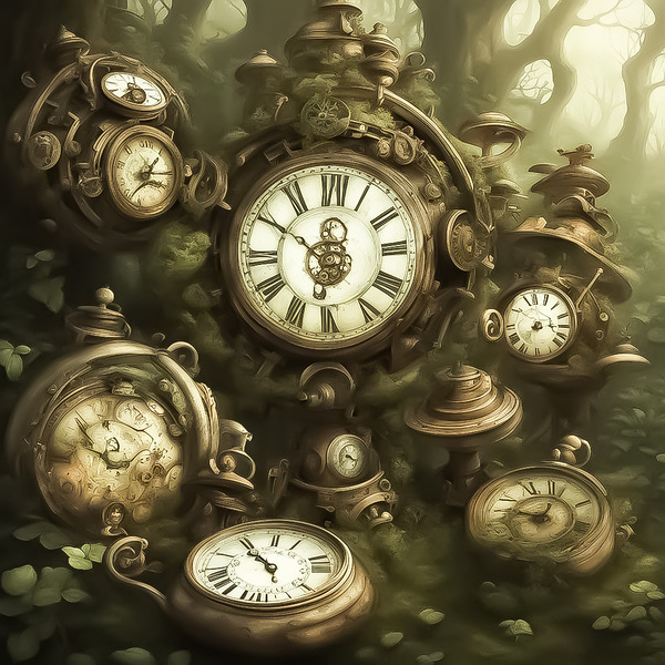Forgotten Time Print