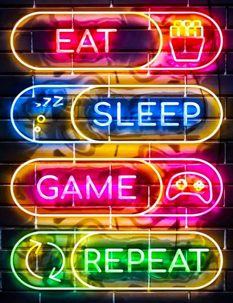 Game Sign Print