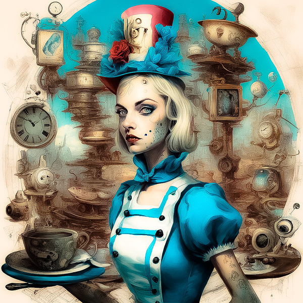 Question Alice Print