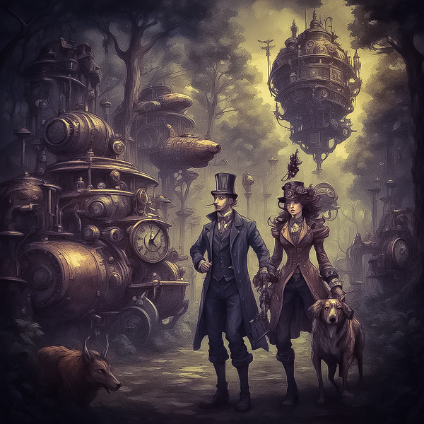 Walk In The Park Print