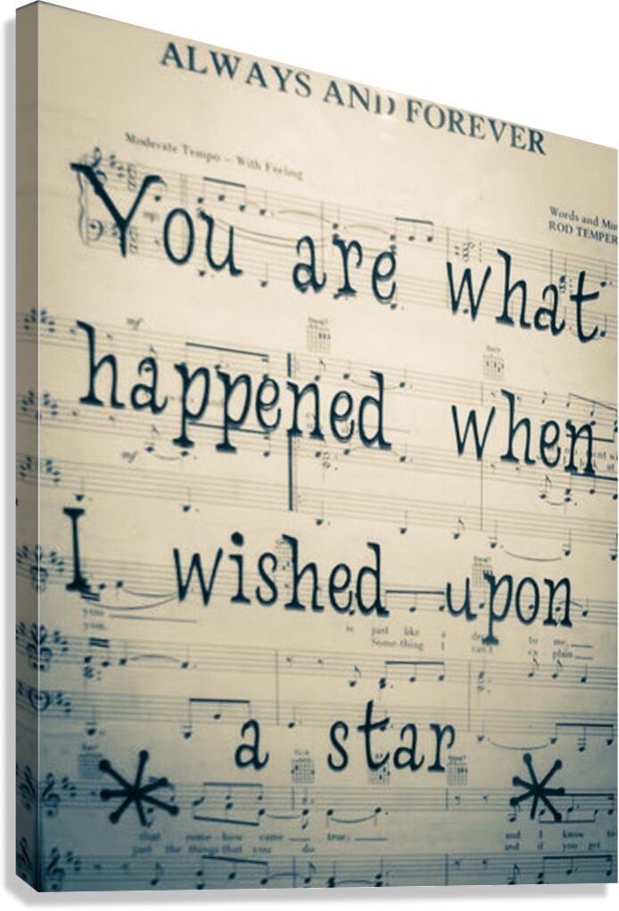 Wished Canvas Print