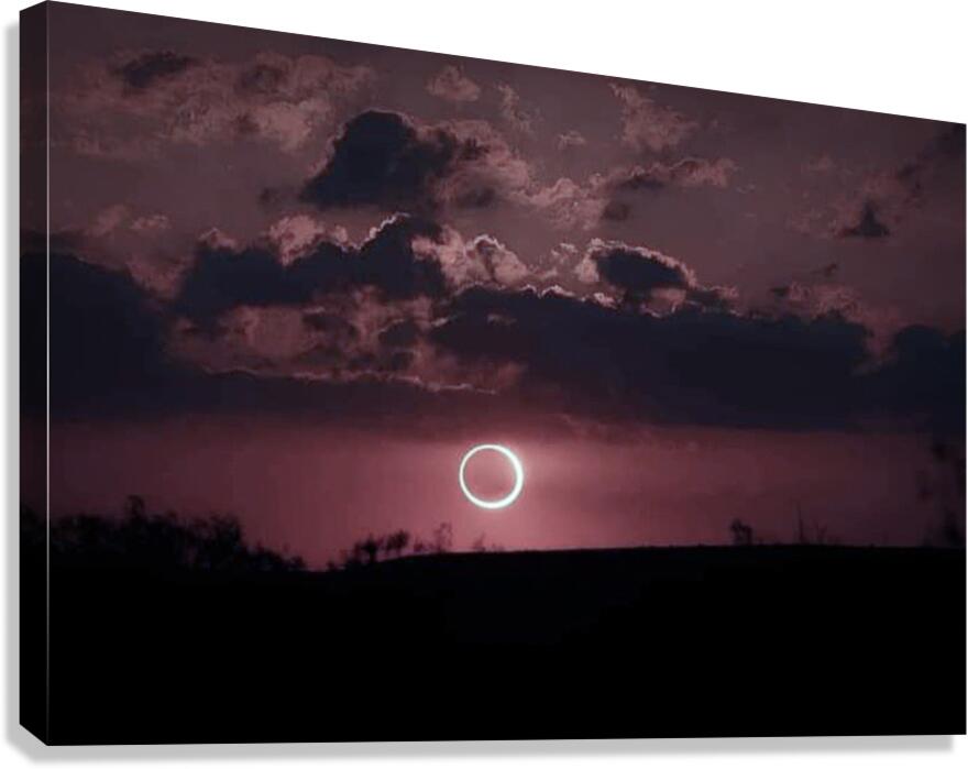 Eclipse 2024 Canvas Print