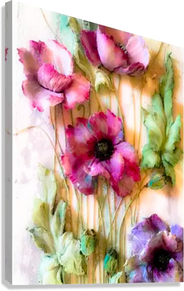 Wall Flowers Canvas Print