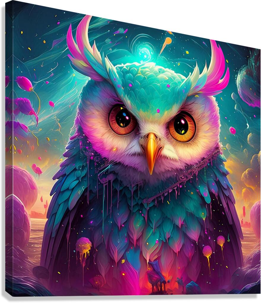 Big Owl Canvas Print