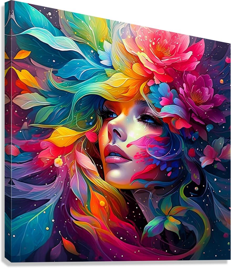 Color Me Canvas Print