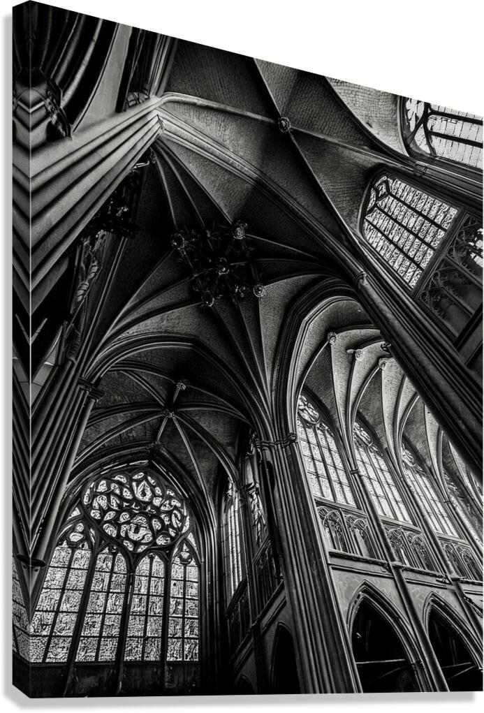 Gothic Walls Canvas Print