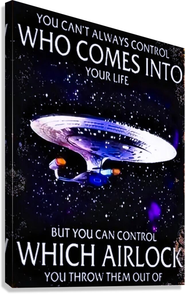 Airlock Canvas Print