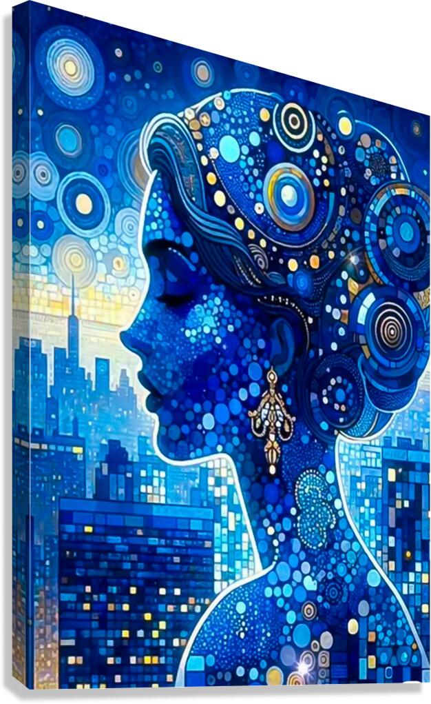 Mo Lady Canvas Print