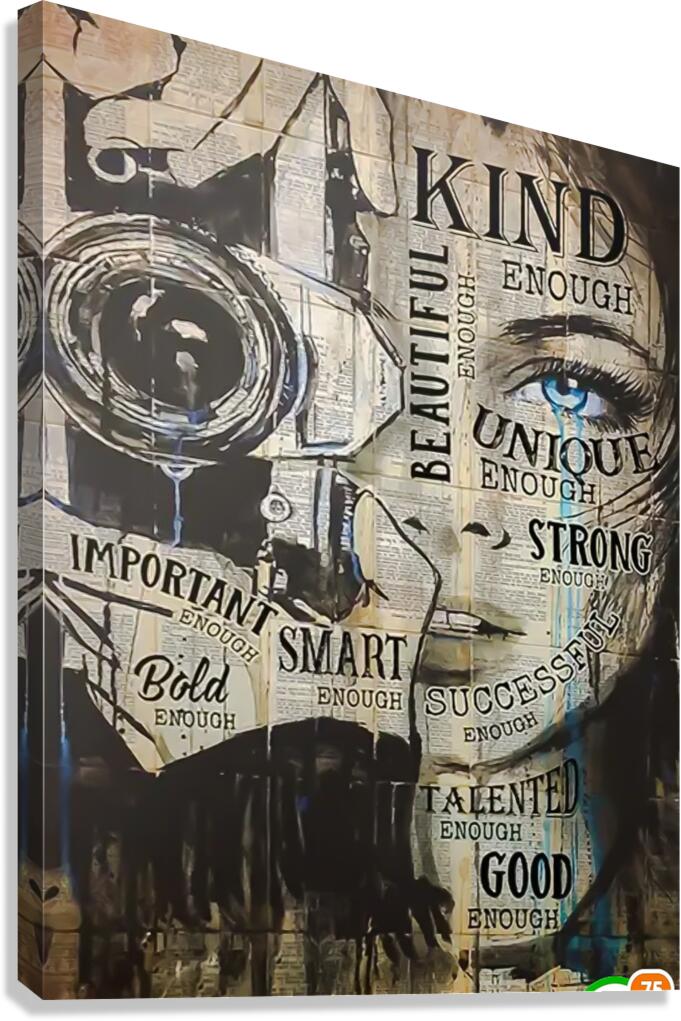 Kind Enough Canvas Print