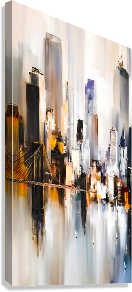 City Canvas Print