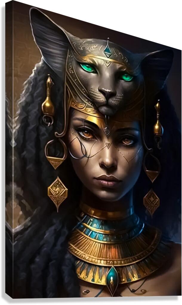 Bastet Canvas Print
