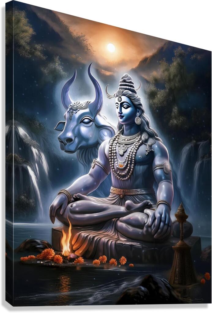 Shiva Canvas Print