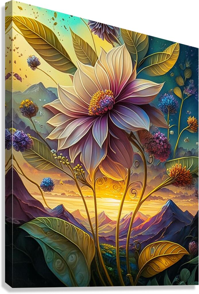 Its A Flower Canvas Print