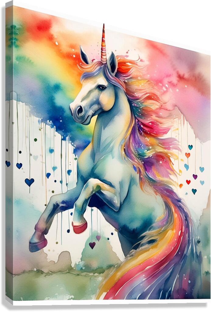 Unicorn Canvas Print