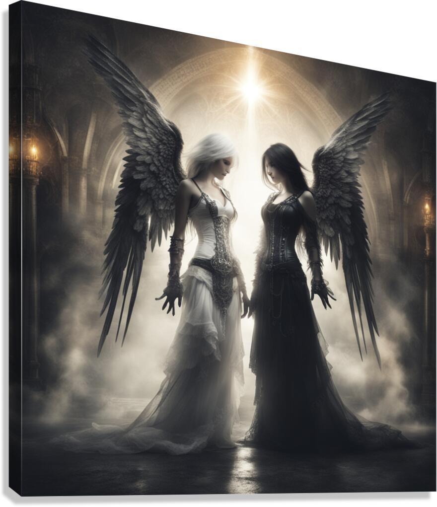 Black & White Canvas Print