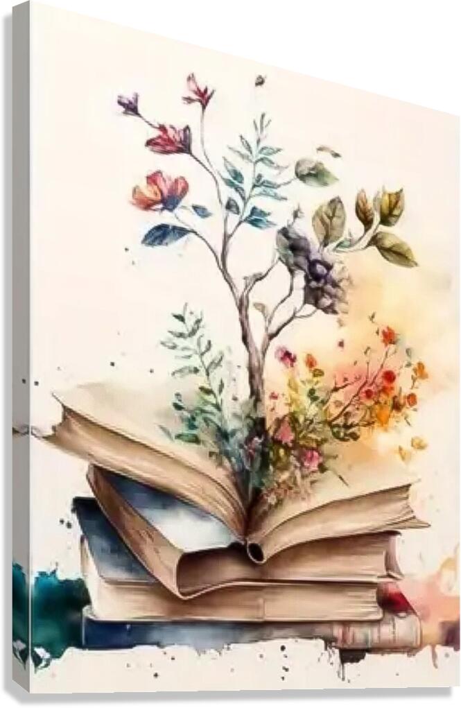 Read Canvas Print