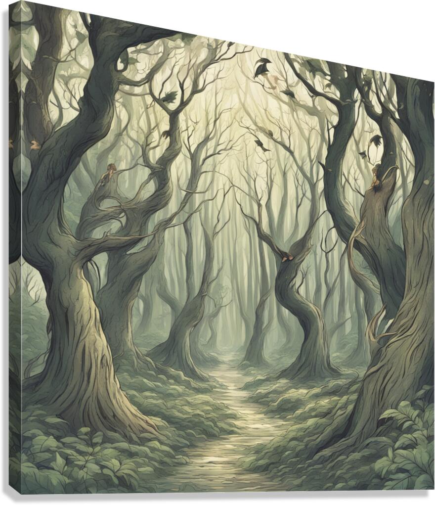 Woods Canvas Print