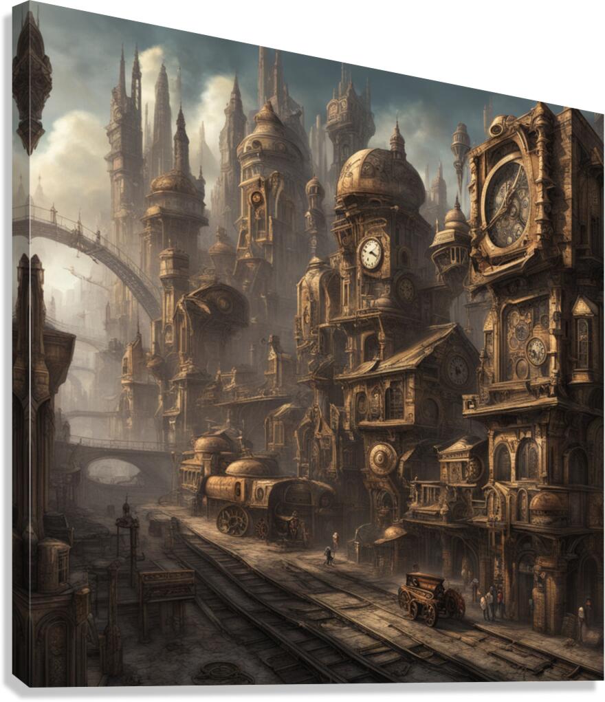 Timeless City Canvas Print