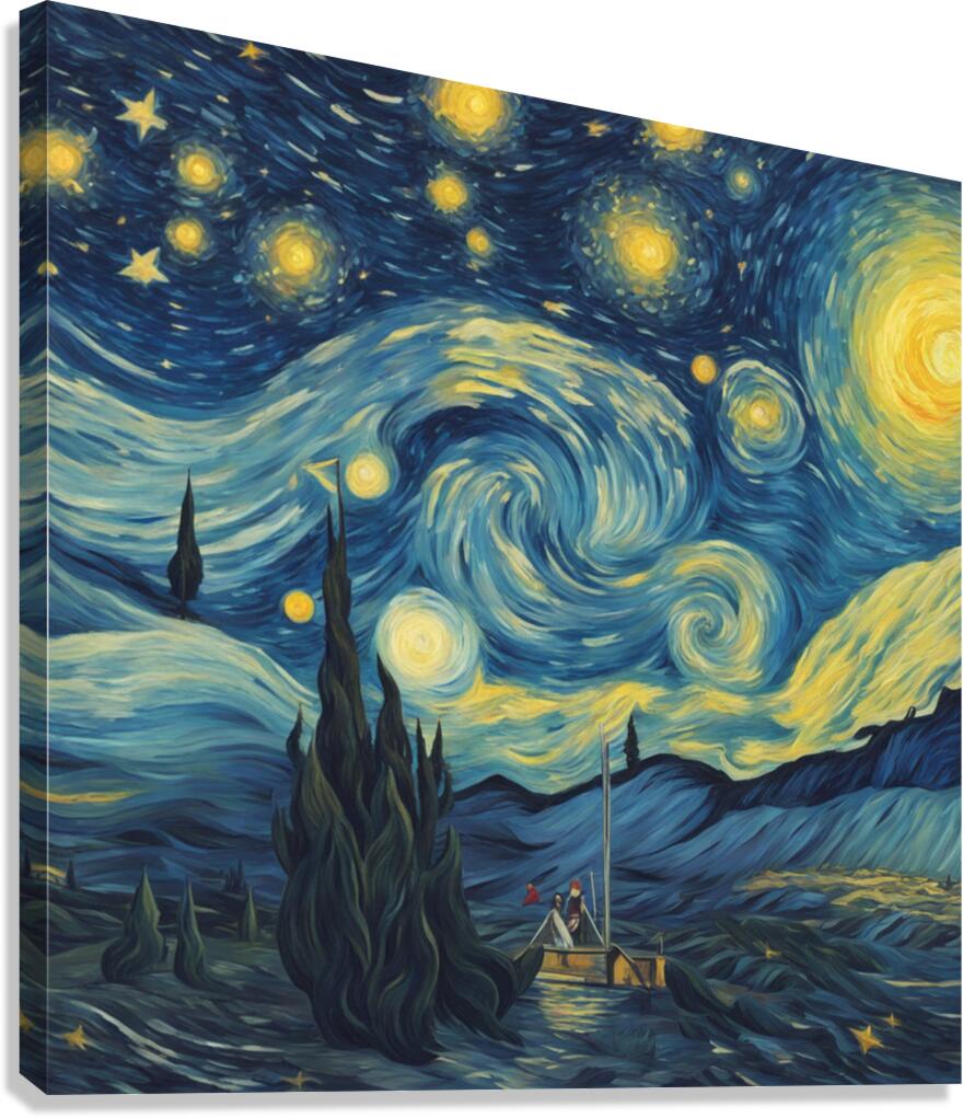 Starry Sky Canvas Print