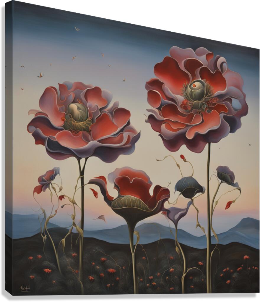 BigFlowers Canvas Print