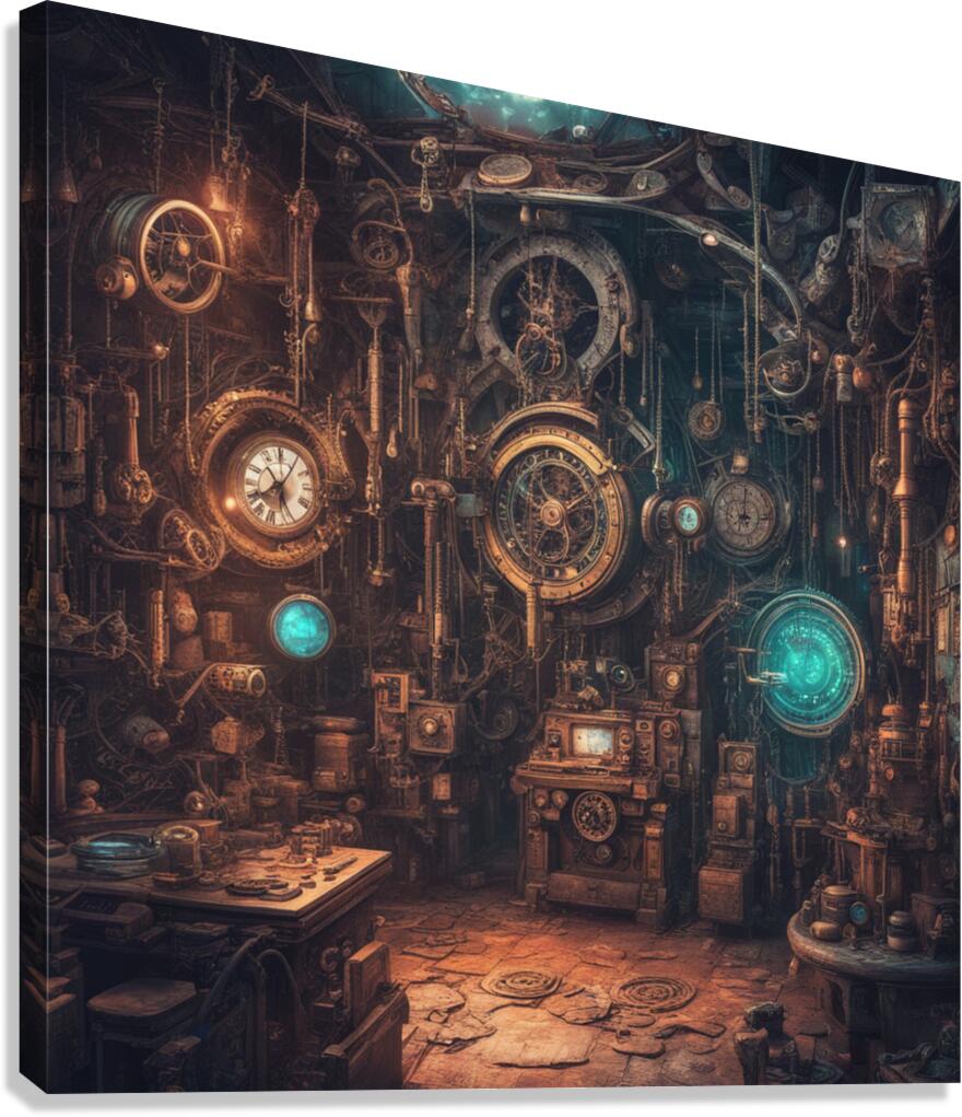 Workshop Canvas Print