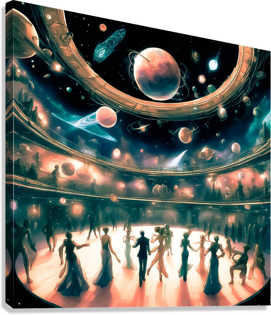 Cosmic Dance Canvas Print